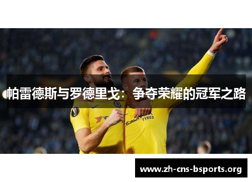 帕雷德斯与罗德里戈：争夺荣耀的冠军之路